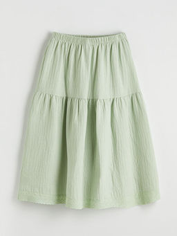 Beli Lastikli K?z ?ocuk Etek