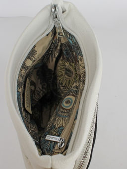 Сумка женская искусственная кожа VSH-V-0371, 1отд+карм/перег, плечевой ремень, белый SALE 260499 - Adelia фото 8