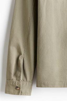 Sobrecamisa en sarga de algod?n Regular Fit - H&m фото 3