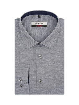 Сорочка мужская длинный рукав GREG 313/237/0615/ZN/1 STRETCH  фото 9