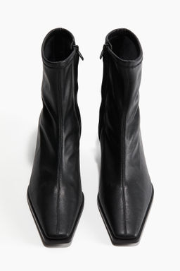 Botines con puntera fina - H&m фото 8