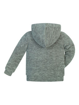 Костюм детский флисовый серый 7043кт (134, 68)