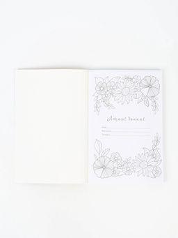 Ежедневник-Смэшбук раскраска антистресс А5, 80 листов «С 8 марта»