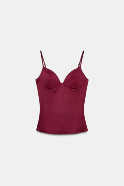 POLYAMIDE BLEND TOP - Zara фото 8