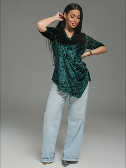 Мия футболка женская (изумруд)