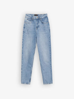 ЕМКА / Зауженные джинсы из плотного натурального хлопка - Emka фото 5