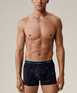 ATLANTIC 3MH-224 Трусы шорты Light - набор 3 шт. темно-синий фото 2