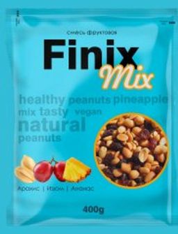 FINIX Смесь фруктовая арахис, изюм, ананас - 400 г