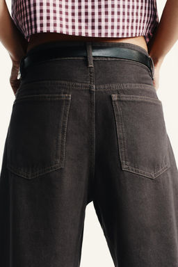 TRF CURVE HIGH-WAIST JEANS - Zara фото 7