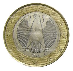1 евро 2002 года D Германия