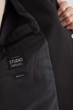 Куртка-поло с воротником-поло Relax Fit Пальто - Defacto фото 9