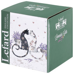 КРУЖКА LEFARD ЛАВАНДОВЫЕ КОТЫ 330 МЛ (КОР=24ШТ.)  фото 2