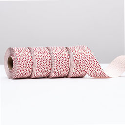 Цена за 4 шт. Лента Аmore для декора и подарков, ,белая, 5 см х 45 м