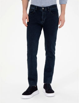 Lacivert Straight Fit Jean Pantolon - Pierre cardin фото 2