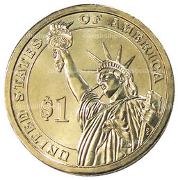 Монета 1 доллар 2008 года Р США 7-й президент США Эндрю Джексон