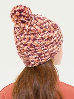 PELICAN, шапка для девочек, Бордовый фото 3