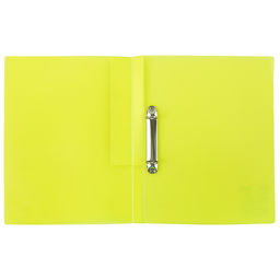 Expert Complete PRISMA NEON Папка на 2 О-кольцах A4 700 мкм 25 мм эффект 3D 4 шт. d - 20 мм желтый EC211300009