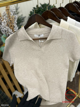 Футболка женская однотонная