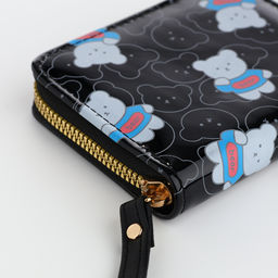 Кошелёк детский на молнии, чёрный