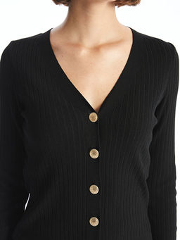 V Yaka Kad?n Triko H?rka