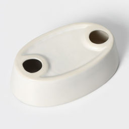 Набор аксессуаров для ванной комнаты Доляна Барельеф, 4 предмета, дозатор 280 мл, мыльница, 2 стакана, бежевый фото 8