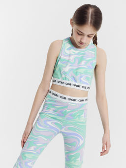 КОМПЛЕКТ ДЛЯ ДЕВОЧЕК (ТОП, ЛЕГГИНСЫ) - Mark formelle фото 5