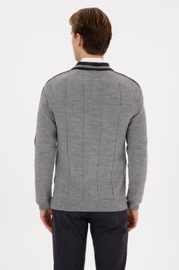 Erkek Gri Kazak - U.s. polo assn фото 5