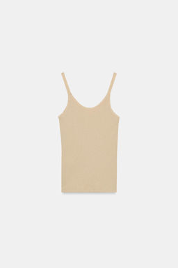 RIBBED VEST TOP - Zara фото 12
