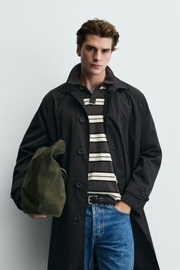 GABARDINA REGULAR FIT WATER REPELLENT / Negro - Zara фото 2