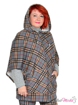 Жакет-парка Модель №1909 размеры 44-84 - Plusmoda фото 54