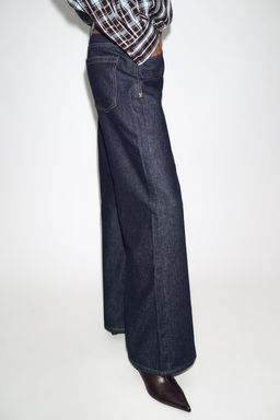 Z1975 WIDE-LEG BELTED JEANS - Zara фото 5