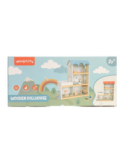 Кукольный домик с мебелью