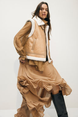 Chaleco con forro de borreguito - H&m фото 3
