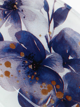 Подставка под ложку «Цветы», 21.2×7.5 см