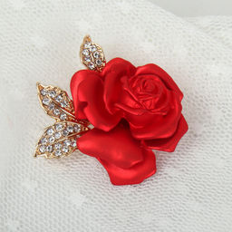 Брошь Роза / 4201 /уп 24/ - Галеонтрейд фото 2