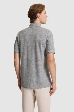 Erkek Gri Regular Fit Polo Yaka Ti__rt - U.s. polo assn фото 5