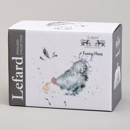 МАСЛЕНКА LEFARD FUNNY HENS 17*12*8,5 СМ (КОР=24ШТ.) фото 2