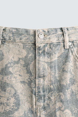 BERMUDA JOGGER RELAXED FIT INTERLOCK / Azul lavado - Zara фото 9