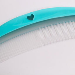 Расчёска детская, щётка для волос в наборе «Мишка Принц», бирюзовый