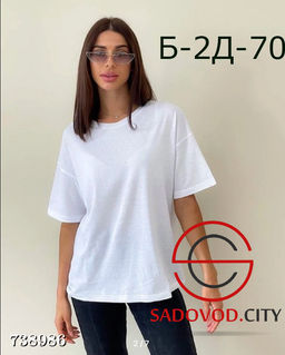 Женская однотонная футболка - Zum ming фото 2