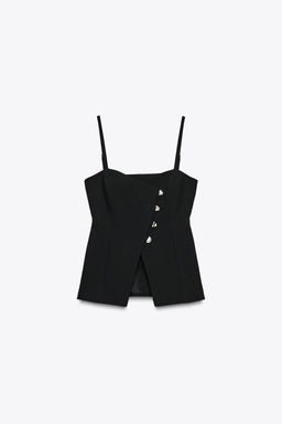 BUTTON TOP - Zara фото 7