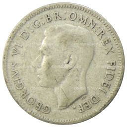 Монета 1 шиллинг 1952 года Австралия