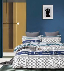 Постельное белье - Сатин Дилара 2-спальный с Евро простыней (молния)