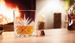 Набор стаканов низких для виски ВРЕМЯ ДЕГУСТАЦИЙ 4шт 300мл