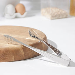 Щипцы кухонные Доляна Браль, 20,612,52,2 см, нержавеющая сталь