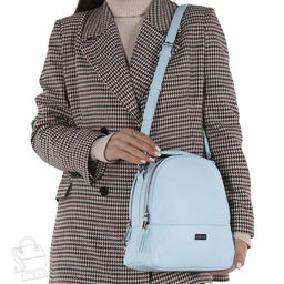 Рюкзак женский 670091 blue Velina Fabbiano-Safenta/30 в Новосибирске
