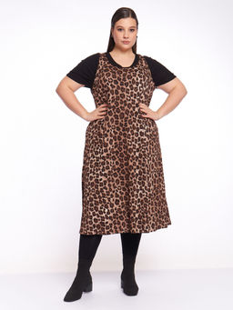Сарафан леопардовый SA22507LEO18