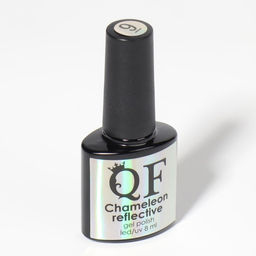 Гель лак для ногтей, Chameleon, 3-х фазный, 8мл, LED/UV, цвет сиреневый/голубой (09) - Queen fair фото 7