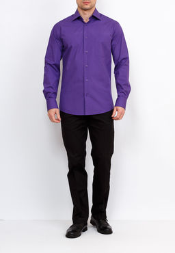 Сорочка мужская длинный рукав GREG 730/319/VIOL/Z  фото 6