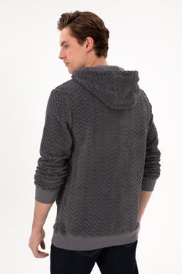 Мужская антрасит толстовка сюрприза в корзине - U.s. polo assn фото 5